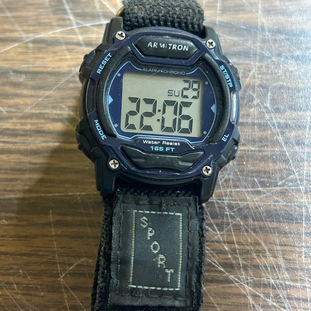 Armitron Black Digital Sports Watch